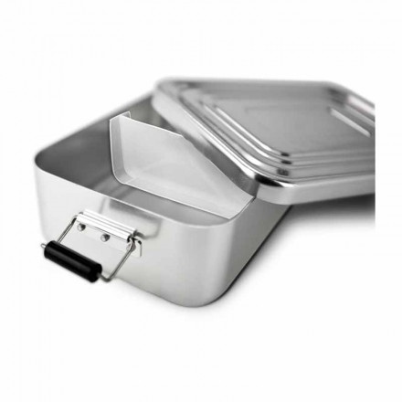 ROMINOX® Lunchbox Quadra Silber
