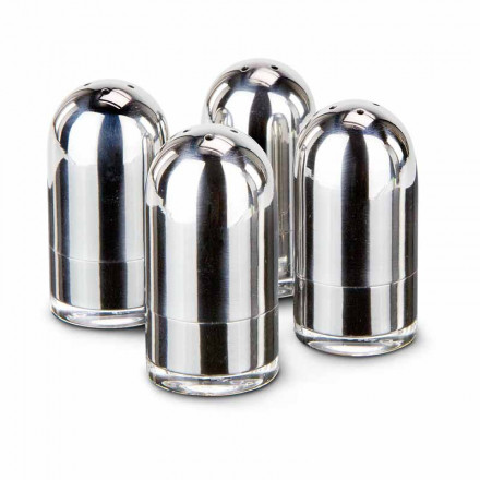 ROMINOX® 4er Set Mini Salzstreuer Ovo