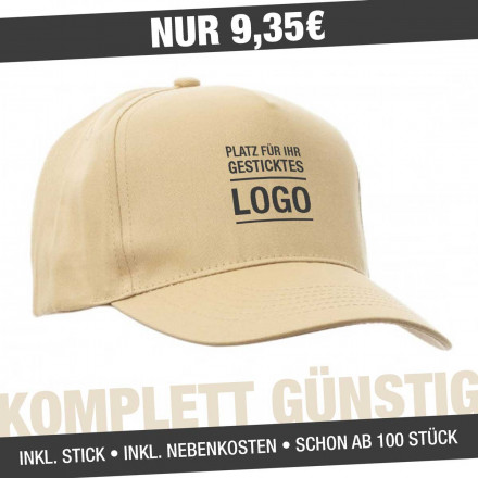 5-Panel-Cap New York | inkl. 4c Werbestick