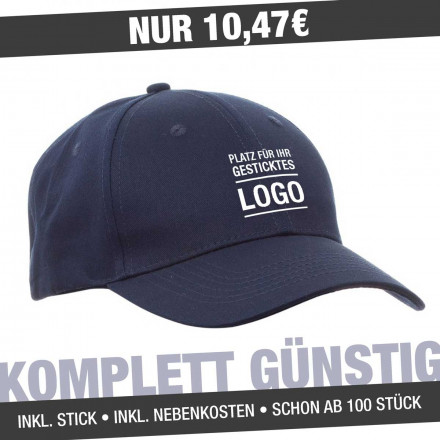 6-Panel-Cap Illinois | inkl. 4c Werbestick