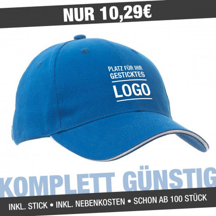6-Panel-Cap Minnesota Youth | inkl. 4c Werbestick