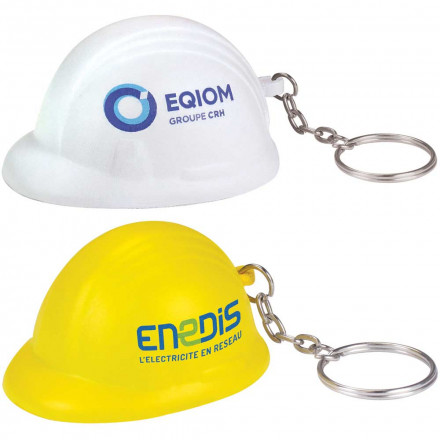 Anti-Stress Schutzhelm Keyring