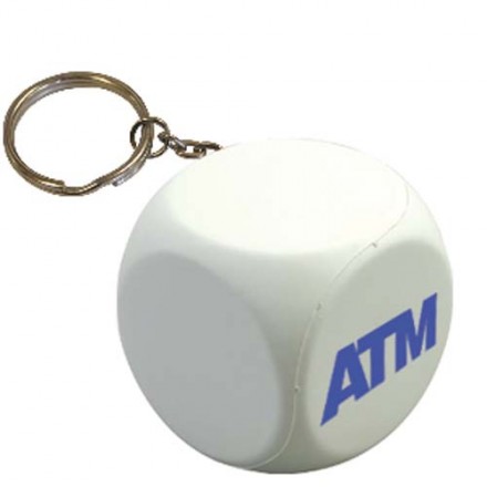 Anti-Stress Spielwürfel Keyring