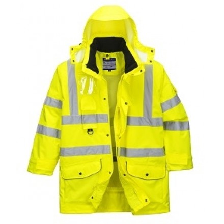 Warnschutz-Traffic-Jacke 7 in 1