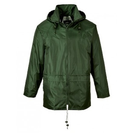 Klassische Regenjacke