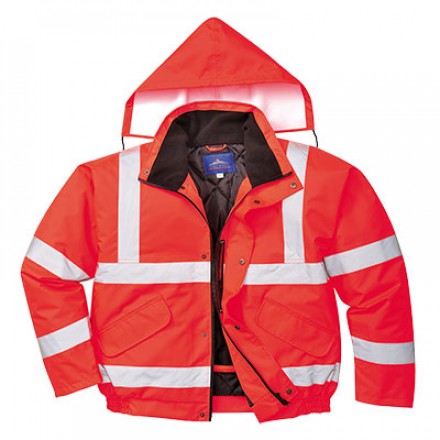 Warnschutz Bomber Jacke