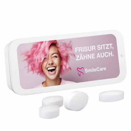 Schiebedeckeldose Pfeffi zuckerfreien Pfefferminzpastillen