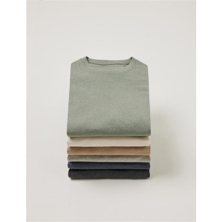Iqoniq Manuel ungefärbtes T-Shirt aus recycelter Baumwolle