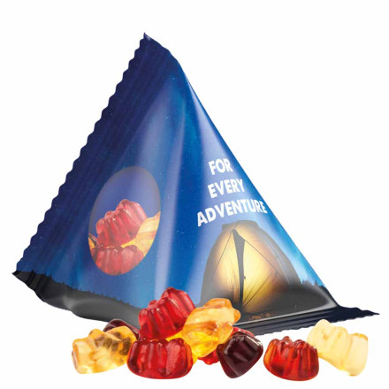 Fruchtgummi Tetraeder 15 g Trolli Fruchtgummibären, 30% Fruchtsaftqualität