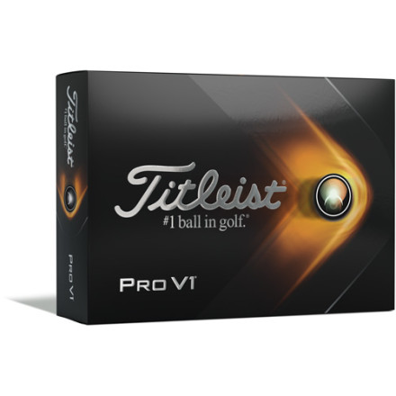 Logo Golfball Titleist Pro V1 weiß | inkl. Werbedruck