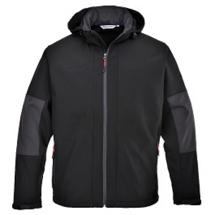Softshell Jacke mit Kapuze (3L)