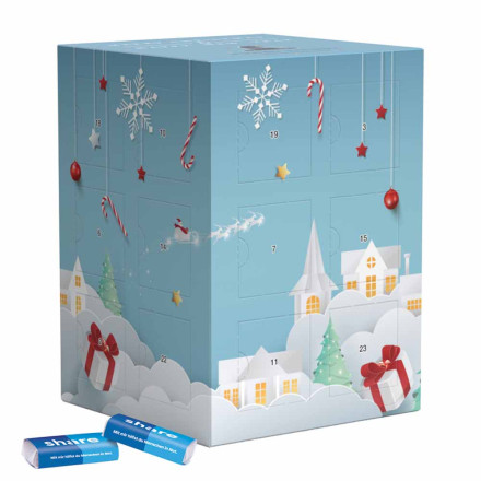 Tower Adventskalender share Schokotäfelchen
