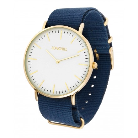 Konfigurierbare Metalluhr Texstyle Flat Gold ab 50 Stk