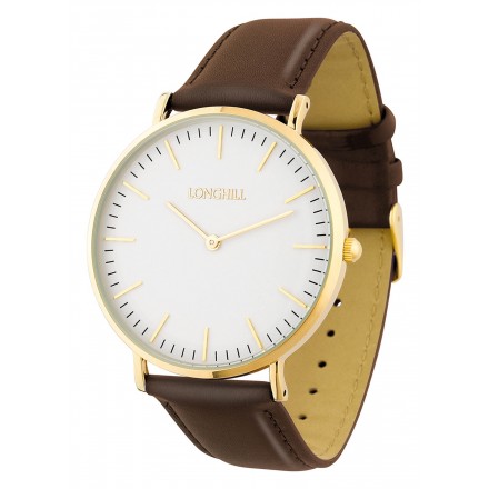 Konfigurierbare Metalluhr Classic Flat Gold ab 50 Stk
