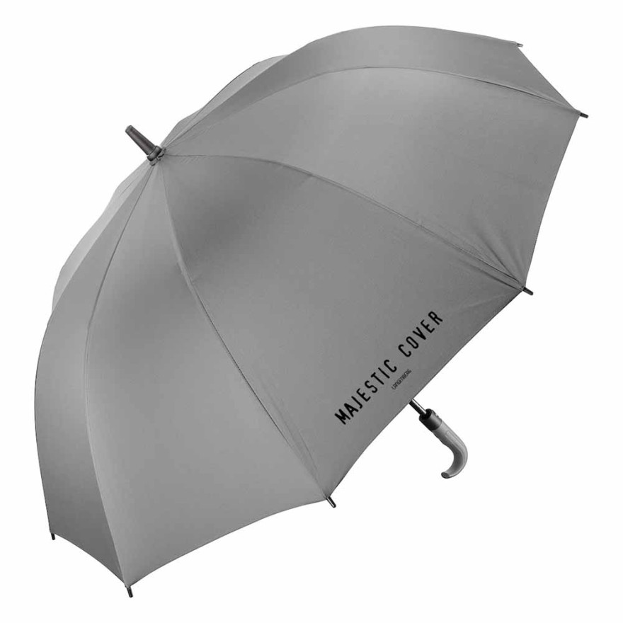 Hyundai Taschenschirm HMD00574 – Beige, Automatisch, 96 Cm Durchmesser, Mit Logo