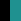 black / teal
