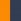 neon-orange/navy blau