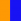 orange/blau